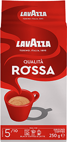 Qualità Rossa gemahlener Kaffee
