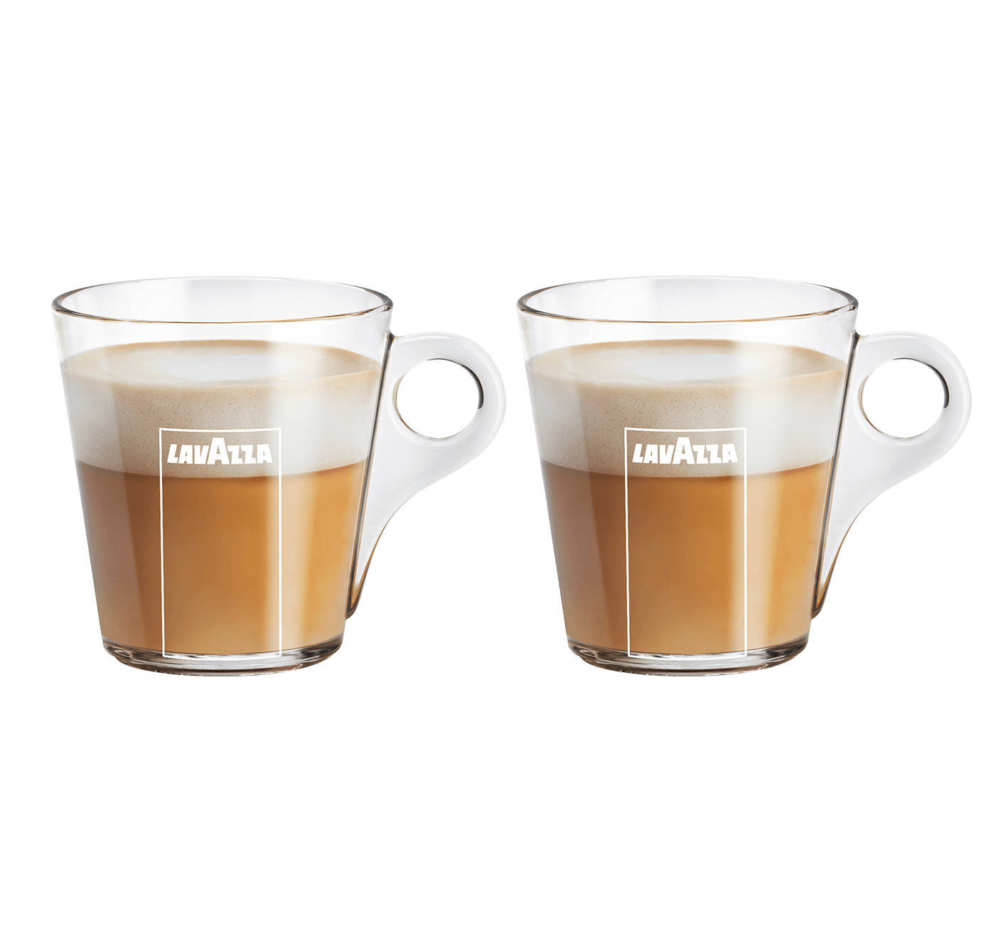 2 Lavazza Tassen „Trasparenza Collection“